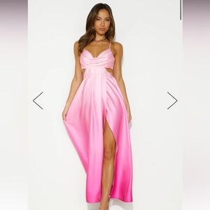 Hello Molly Satin Maxi Dress
